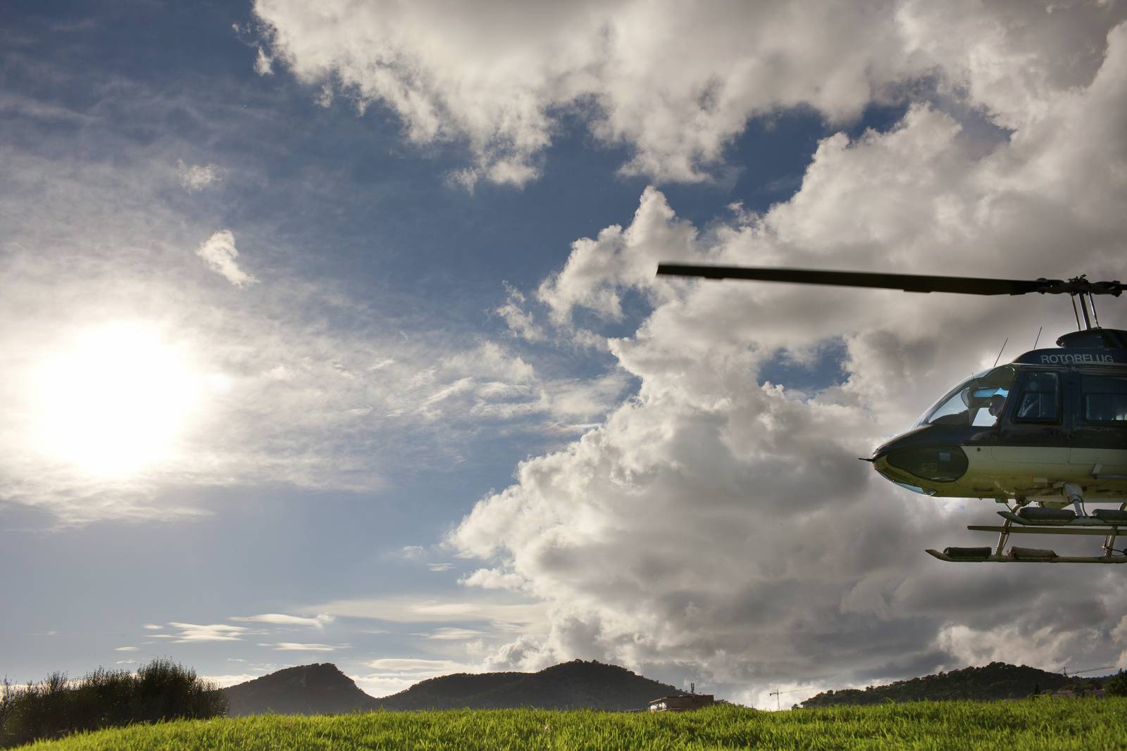 Helikopter Flug Mallorca4