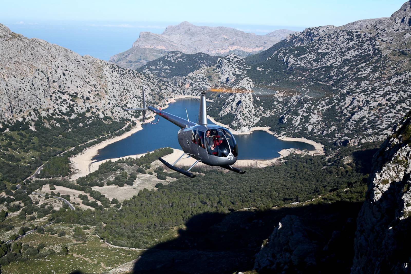 Helikopterflug Mallorca