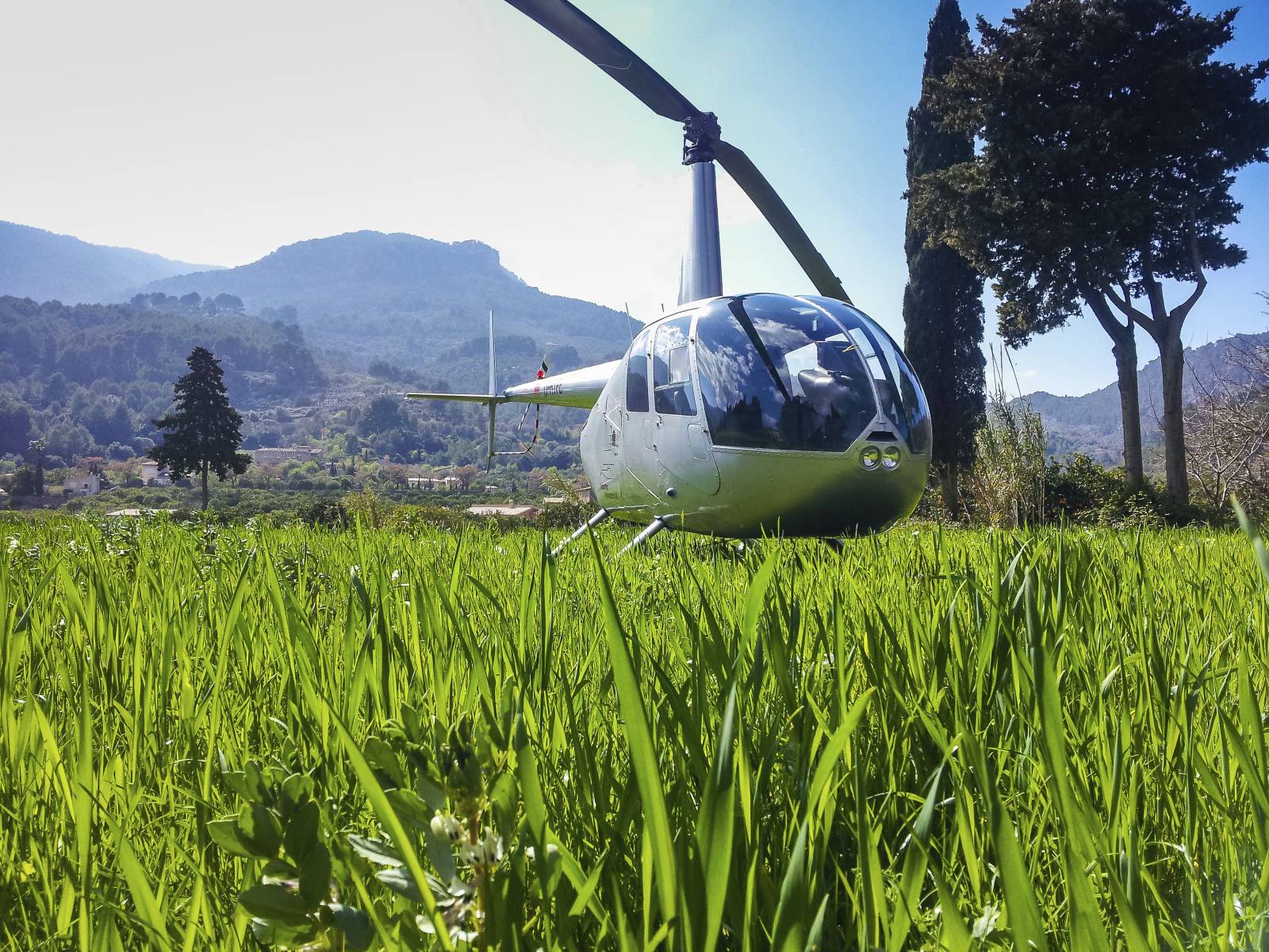 Helikopter Weinprobe Mallorca